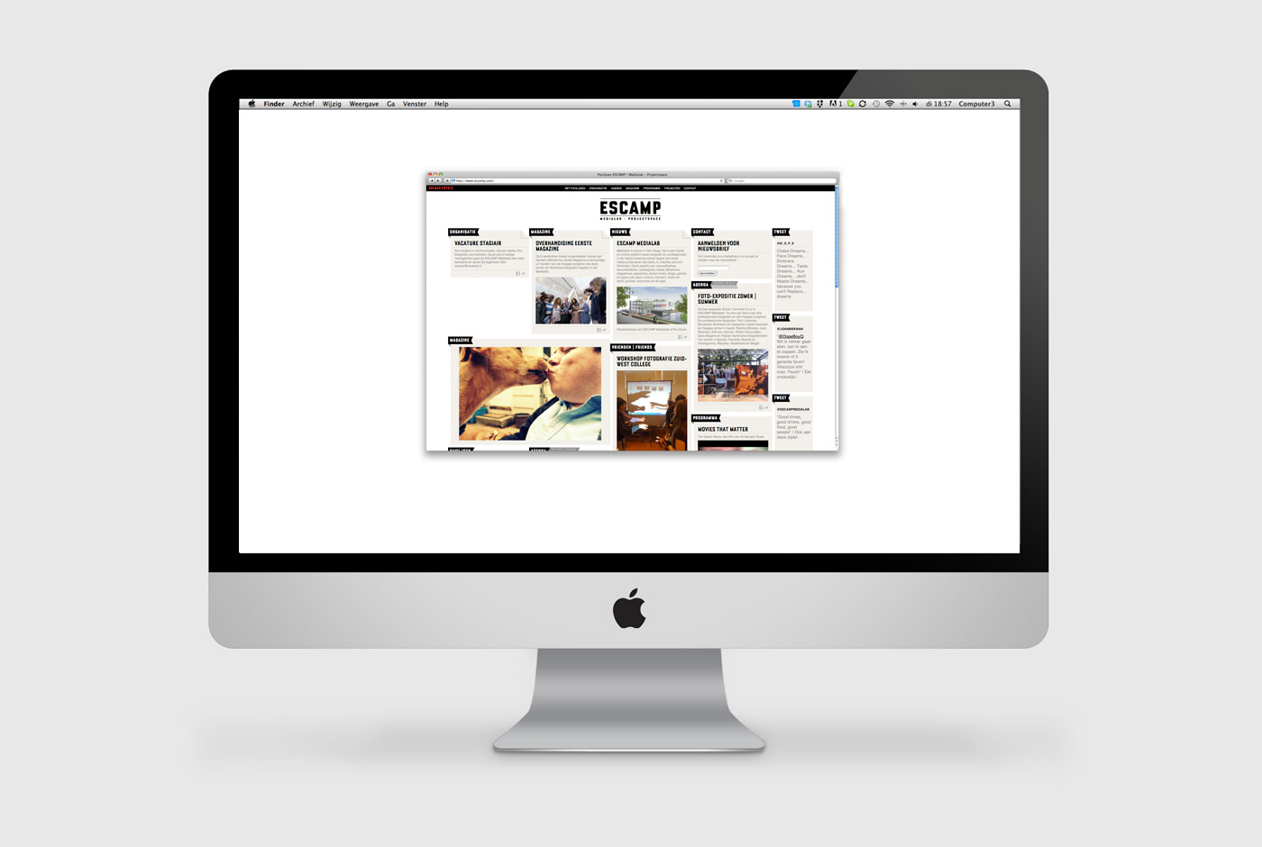 Escamp Identity Website
